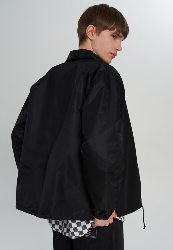Легкая куртка мужская Vans Torrey Nylon Coaches 2.0, Черный