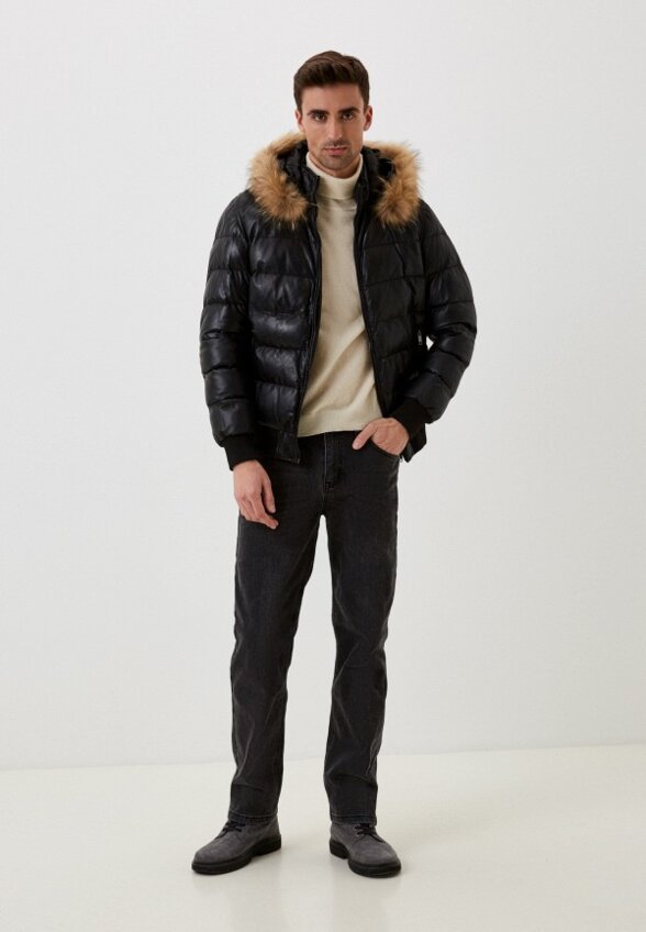 Куртка кожаная Jorg Weber