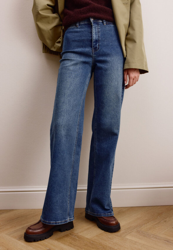 Джинсы WIDE LEG