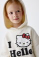 Худи с принтом Hello Kitty для девочек1  - превью