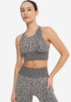 Топ бра спортивный Demix HighFlow Yoga Seamless Longline, Серый1  - превью