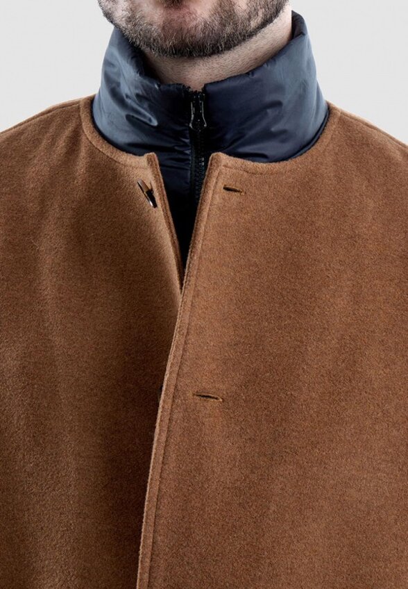 Пальто однобортное Энсо