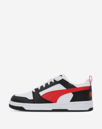 Кеды детские PUMA Rebound V6 Lo Jr, Белый женщинам