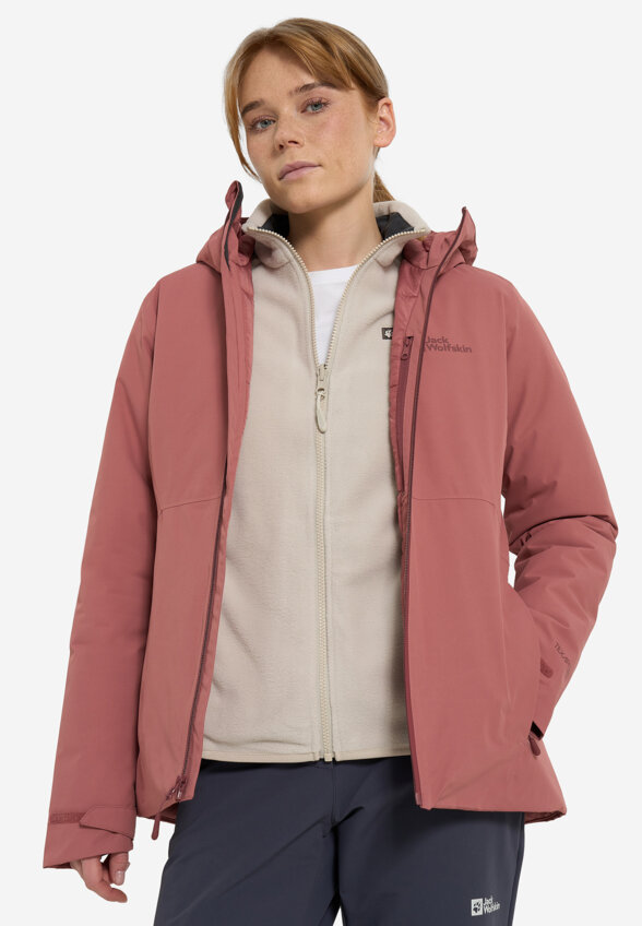 Куртка утепленная женская Jack Wolfskin Wisper, Красный