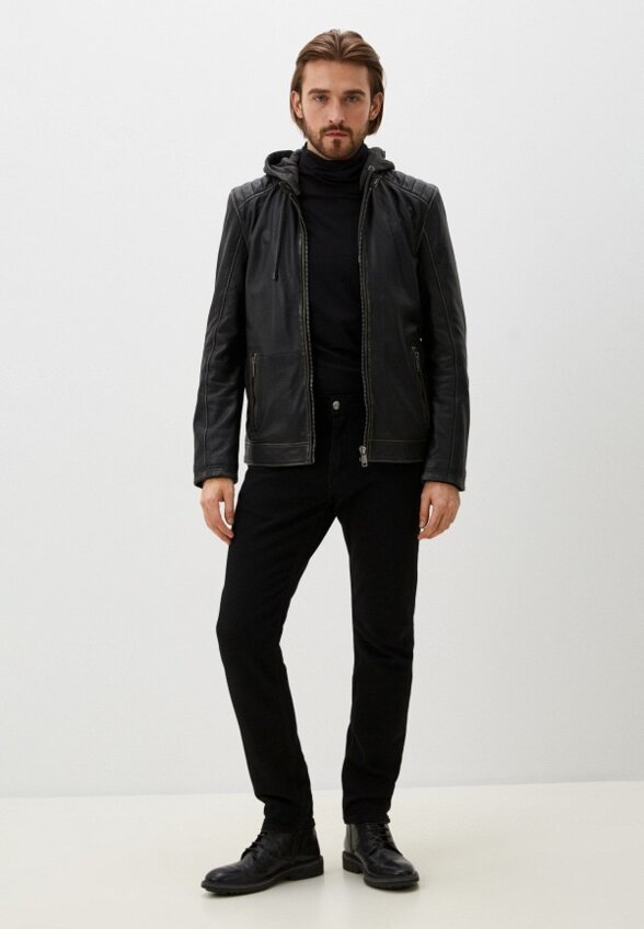 Куртка кожаная Mustang