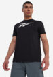 Футболка мужская Reebok Jimmy Vector, Черный1  - превью