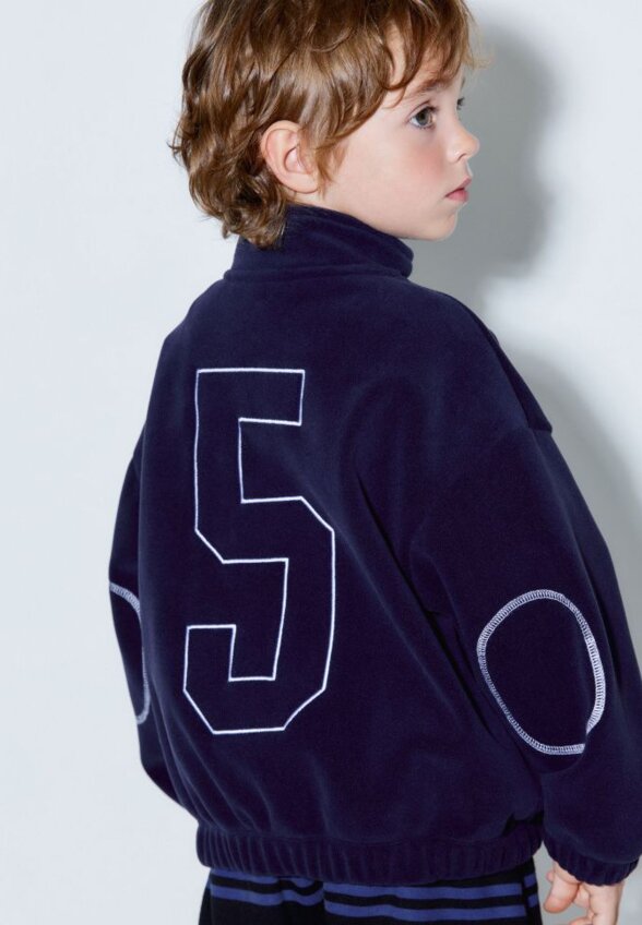 Флисовая толстовка для мальчиков из коллекции SELA × КХЛ