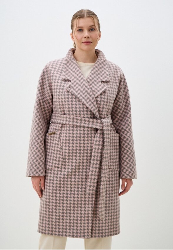 Пальто однобортное Gaxgax