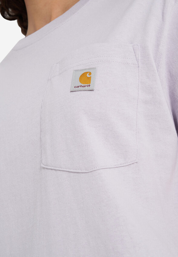 Футболка женская Carhartt K87 Pocket, Фиолетовый