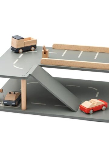 Набор машинок с гаражом ЛИВУД (LIEWOOD) 