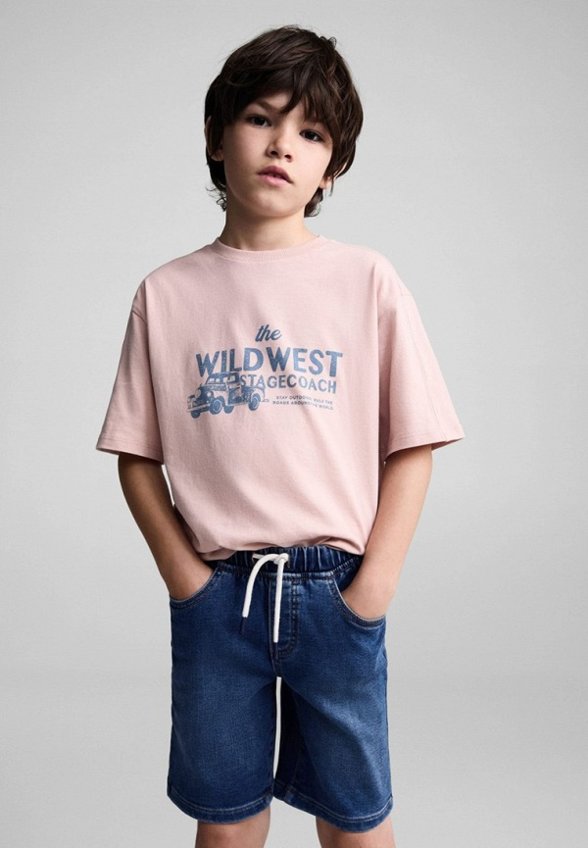 Шорты джинсовые Mango Kids