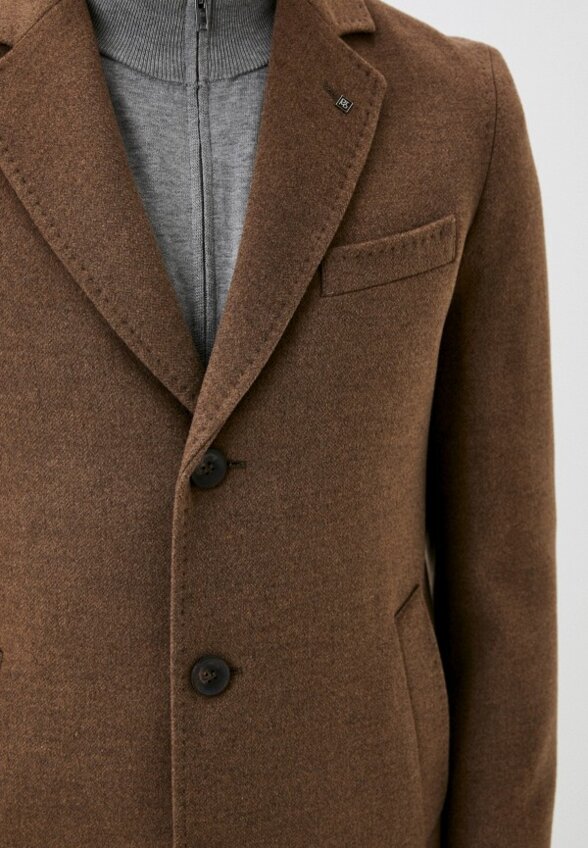 Пальто однобортное Dtmd