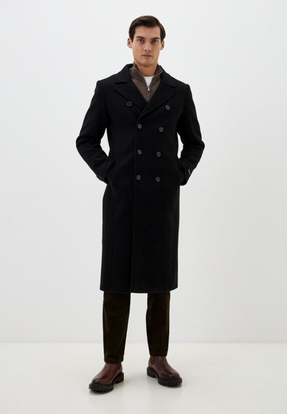 Пальто двубортное Misteks design