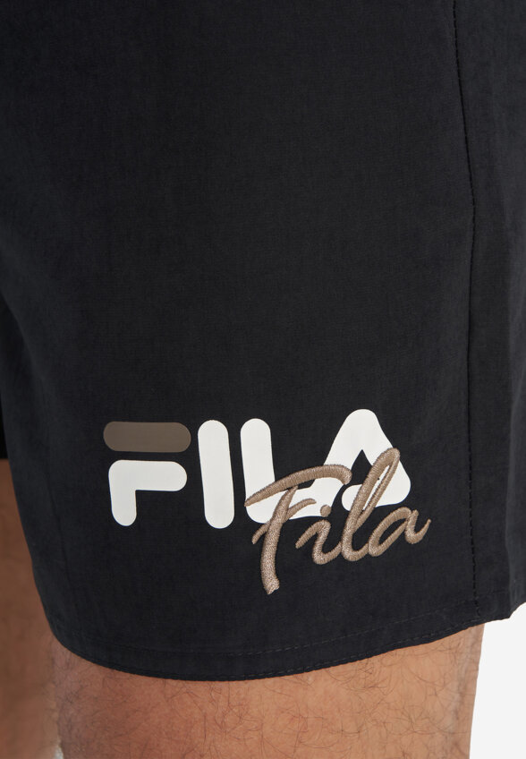 Шорты плавательные мужские FILA, Черный