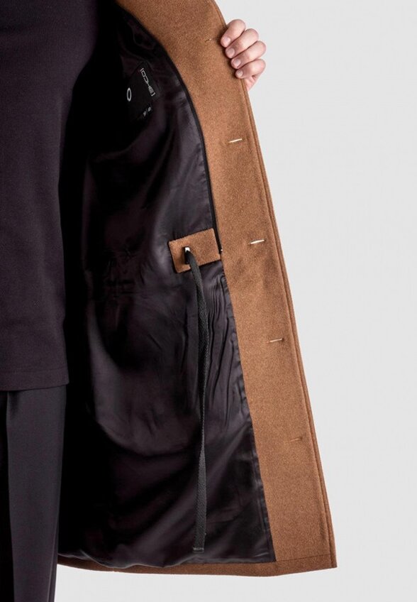 Пальто однобортное Энсо