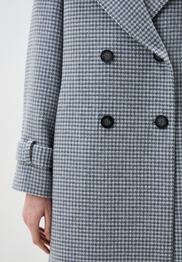 Пальто двубортное Снежная Королева