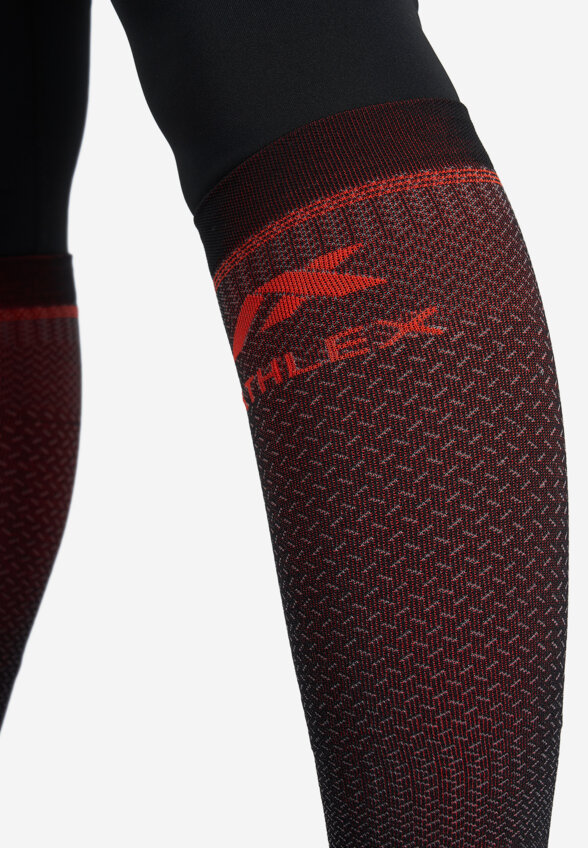 Гетры компрессионные Athlex, 1 пара, Черный