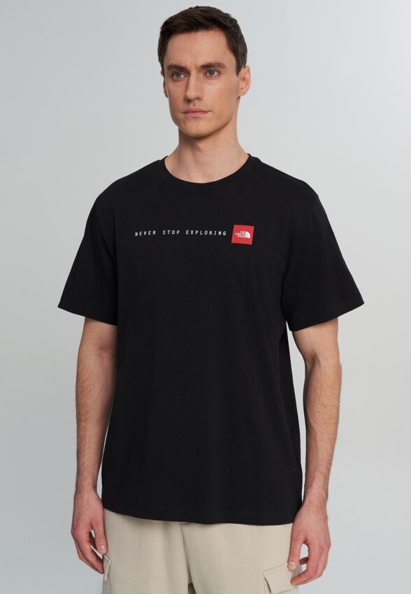Футболка мужская The North Face Never Stop Exploring, Черный