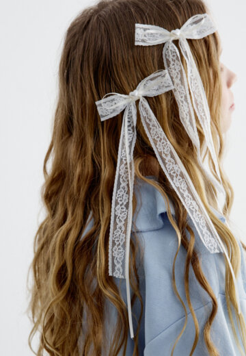 Набор заколок с бантиками для девочек, 2 шт.