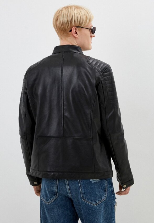 Куртка кожаная Urban Fashion for Men