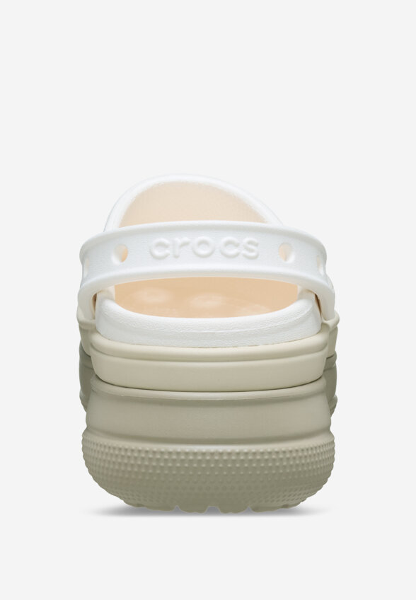 Сабо женские Crocs Classic Stacked, Белый