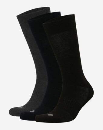 Носки компрессионные Columbia New Cotton Half Cusion, 3 пары, Черный женщинам