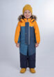 Комбинезон утепленный для мальчиков Kerry Trio, Оранжевый2  - превью