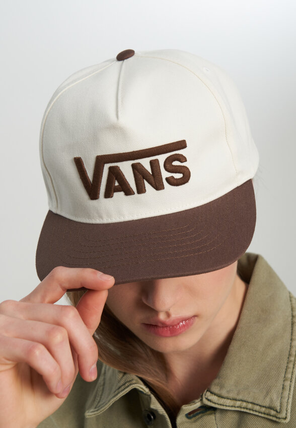 Бейсболка Vans Drop V Logo, Коричневый