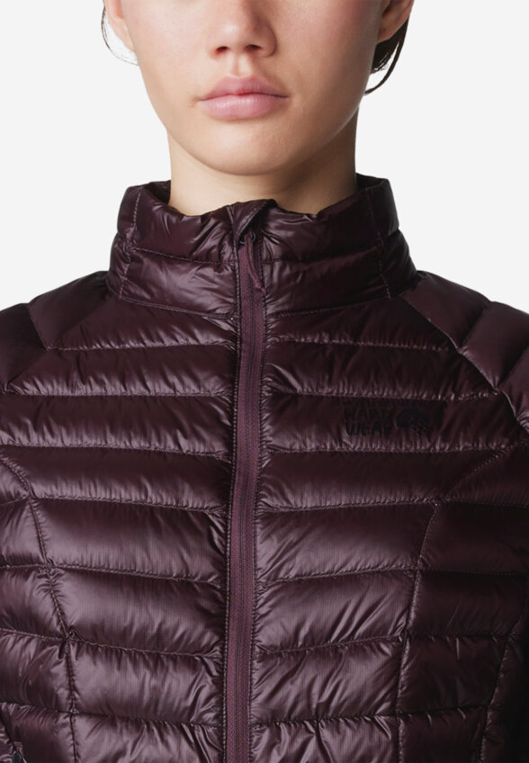 Пуховик женский Mountain Hardwear Ghost, Фиолетовый