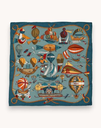 Hermes Silk Scarf женщинам