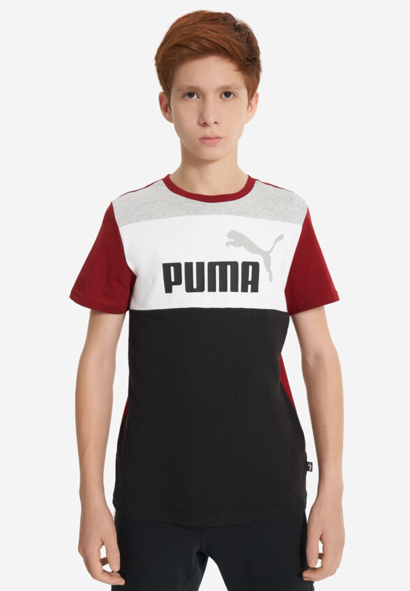 Футболка для мальчиков PUMA ESS+ Block, Красный