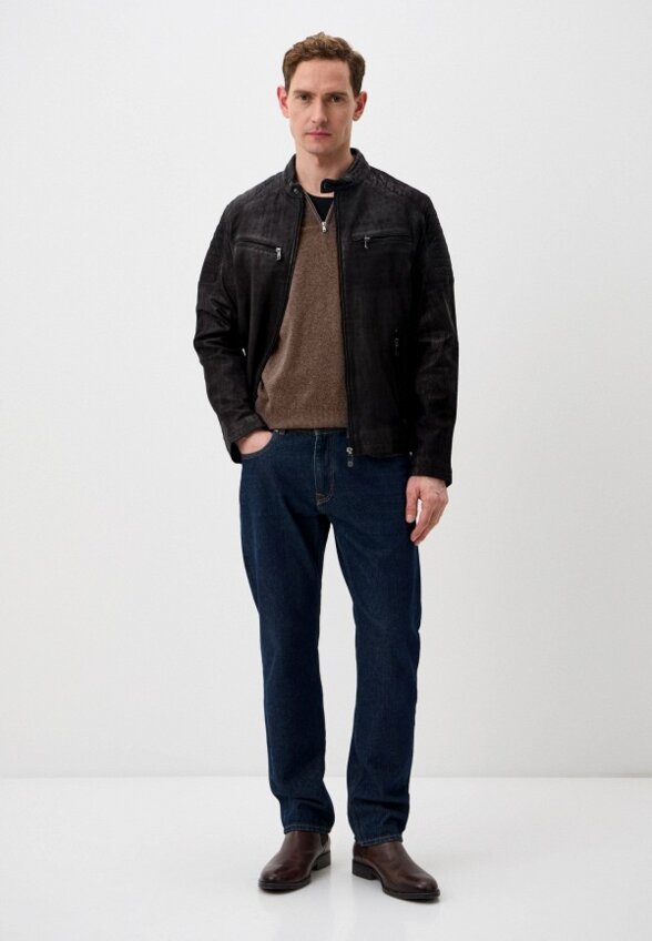 Куртка кожаная Jorg Weber