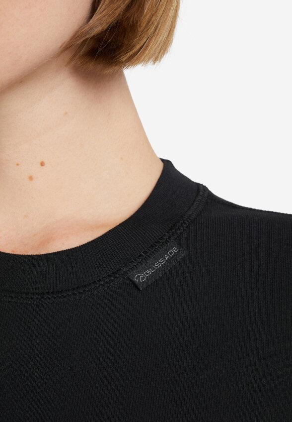 Термобелье верх женское Glissade, Черный