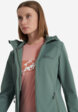 Куртка софтшелл женская Jack Wolfskin Bornberg, Зеленый1  - превью