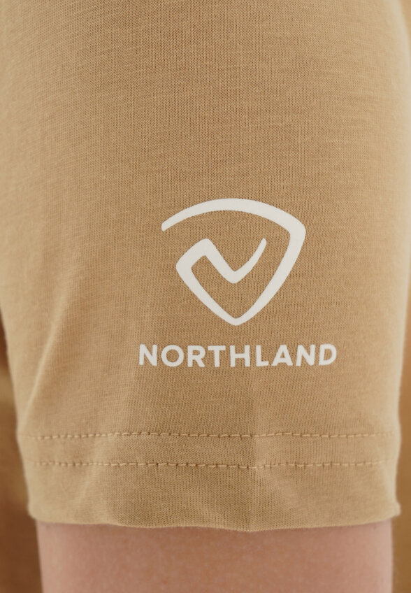 Футболка женская Northland, Коричневый