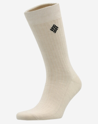 Носки Columbia Ribbed crew DC, 1 пара, Бежевый женщинам