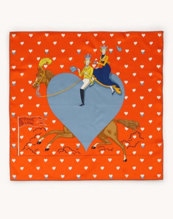 Hermes Silk Scarf женщинам