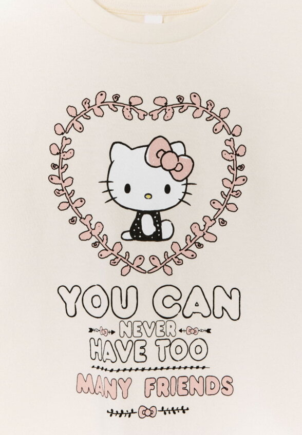 Свитшот с принтом Hello Kitty для девочек
