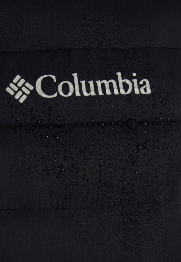 Ультралегкий пуховик мужской Columbia Powder Pass Hooded Jacket, Черный