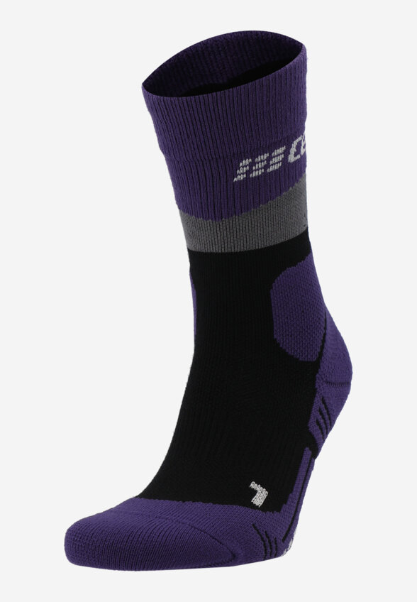 Носки компрессионные мужские CEP Trekking, 1 пара, Серый