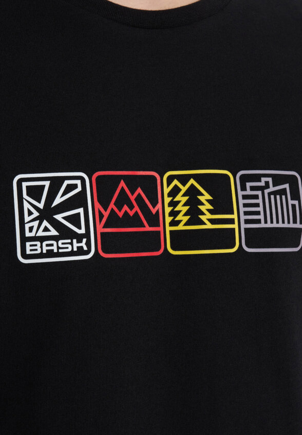 Футболка мужская оверсайз Bask Symbols, Черный