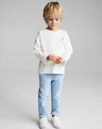Лонгслив Mango Kids детям