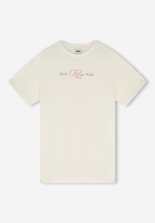Футболка женская оверсайз FILA, Бежевый