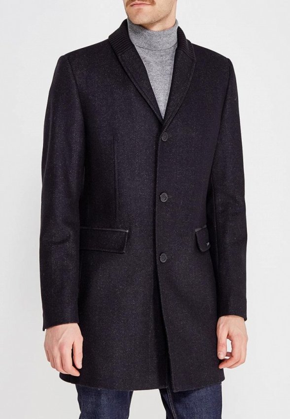Пальто однобортное Bazioni