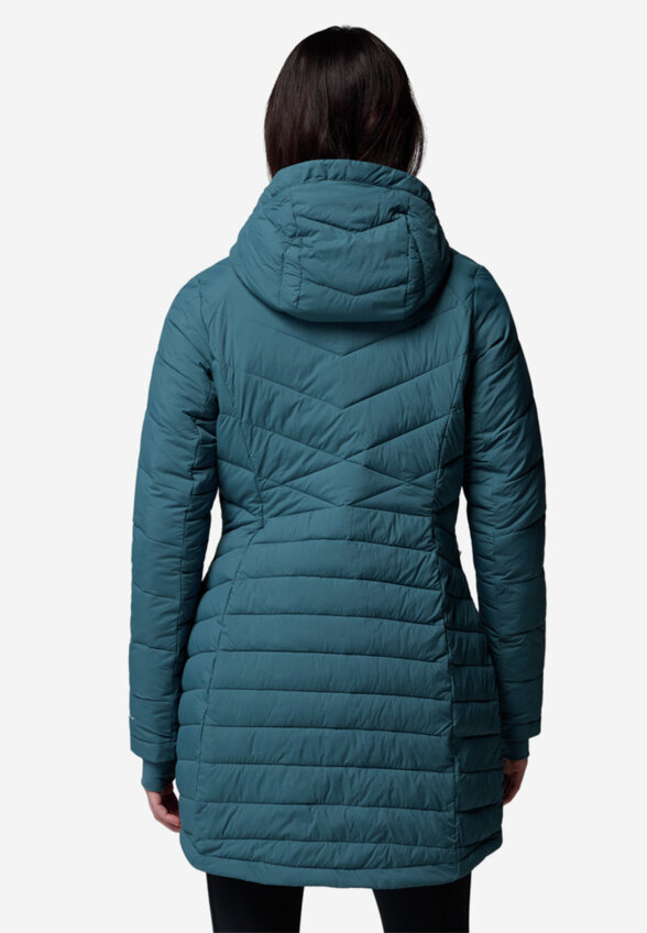 Ультралегкий пуховик женский Columbia Joy Peak II Mid Jacket, Голубой