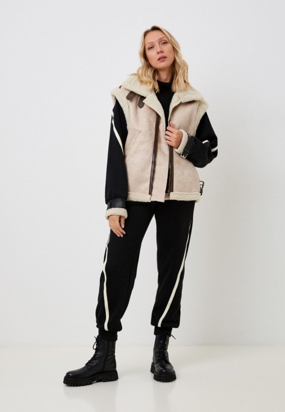 Жилет кожаный Lakressi