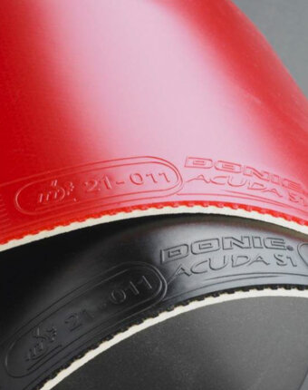 Накладка для ракетки DONIC Acuda S1, Черный