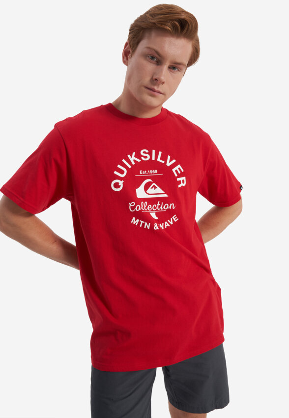 Футболка мужская Quiksilver Bombshell Flaxton, Красный