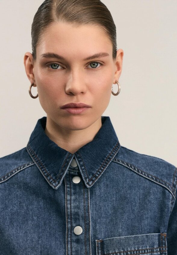 Рубашка джинсовая Zarina