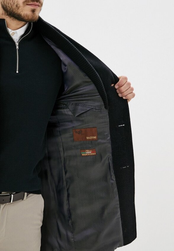 Пальто однобортное Bazioni